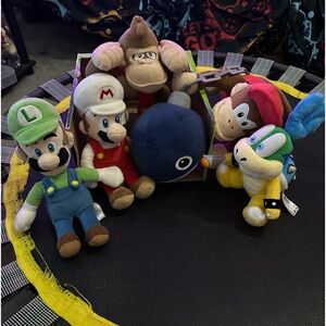 Mario World Plushies